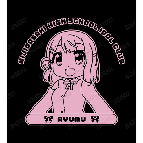 『にじよん あにめーしょん』上原 歩夢 カレッジTシャツレディース【202505再販】